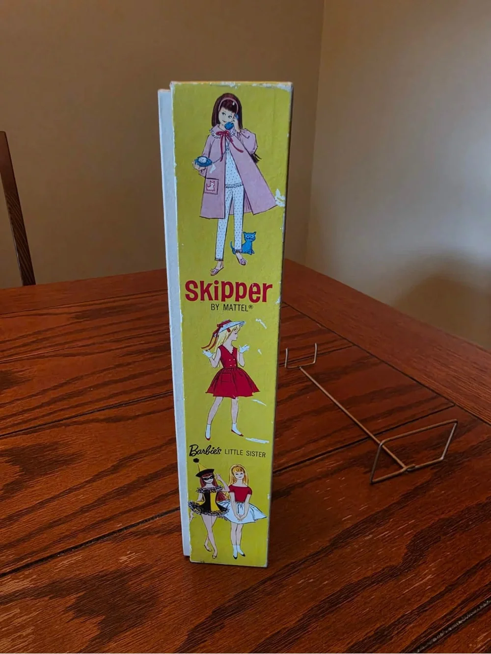 Mattel Skipper Doll in Red and White Striped Outfit